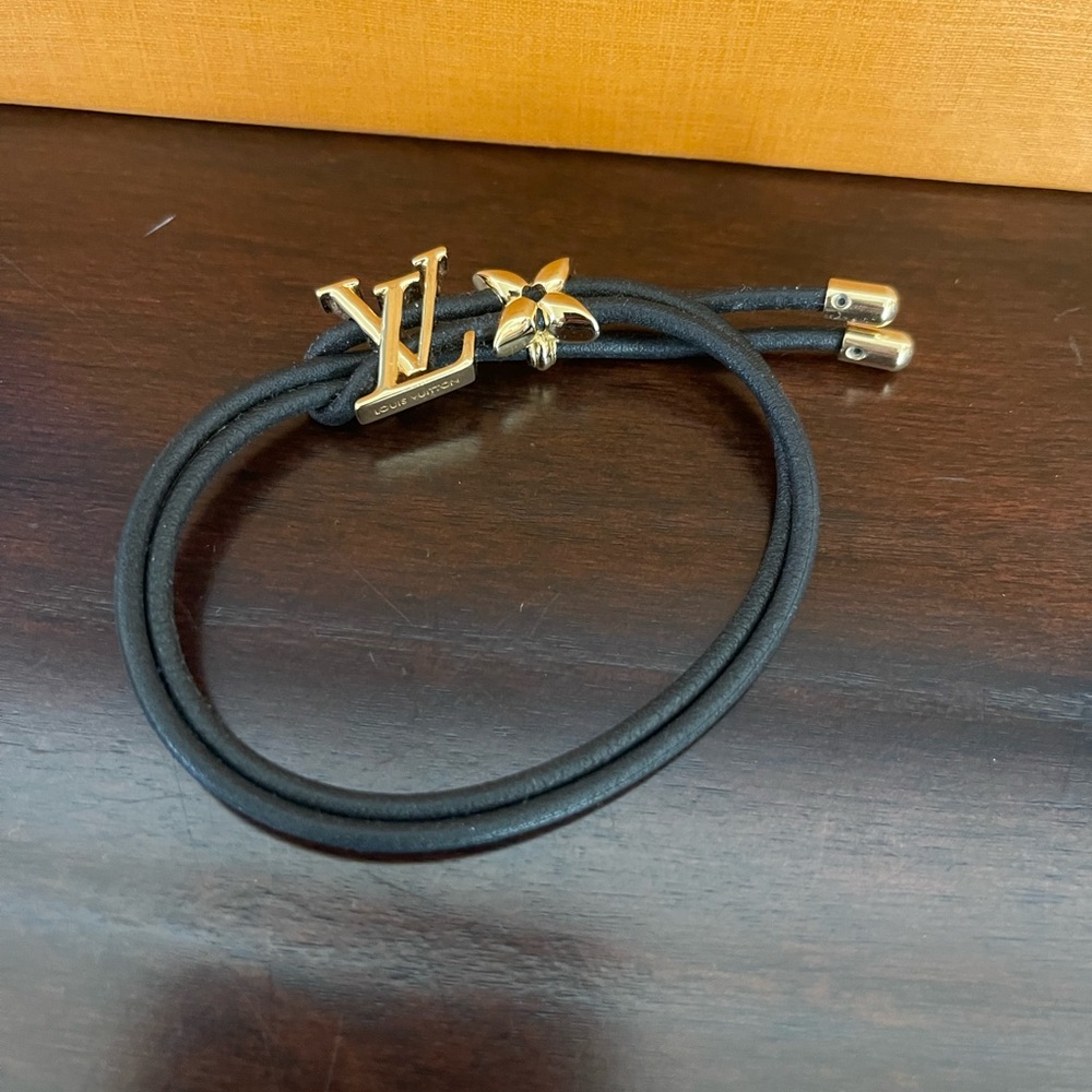 Louis Vuitton Black Blossom Bracelet